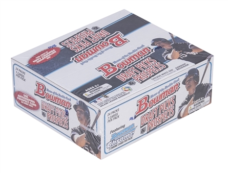 2009 Bowman Chrome Draft Picks & Prospects Unopened Box (24 packs)